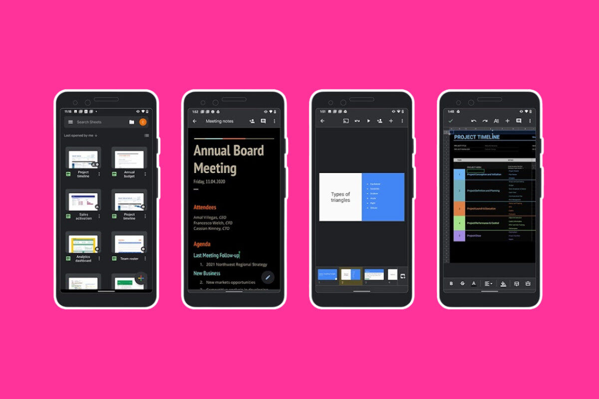 google docs dark mode
