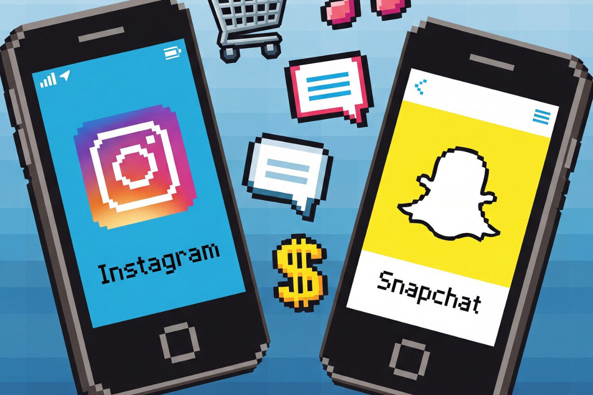 Instagram vs Snapchat: Which Is Best For Digital Products?