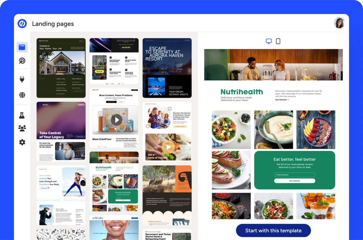 The Simplest Landing Page Builder For Instagram Creators