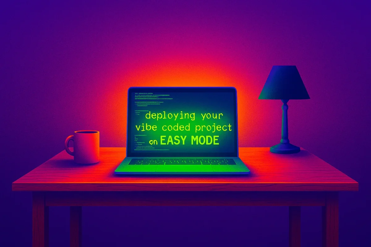 deploying your vibe coded projects on EASY mode